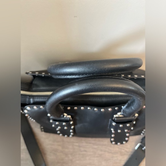 Rebecca Minkoff Midnighter Medium Satchel Shoulder Crossbody Handbag - Picture 9 of 16